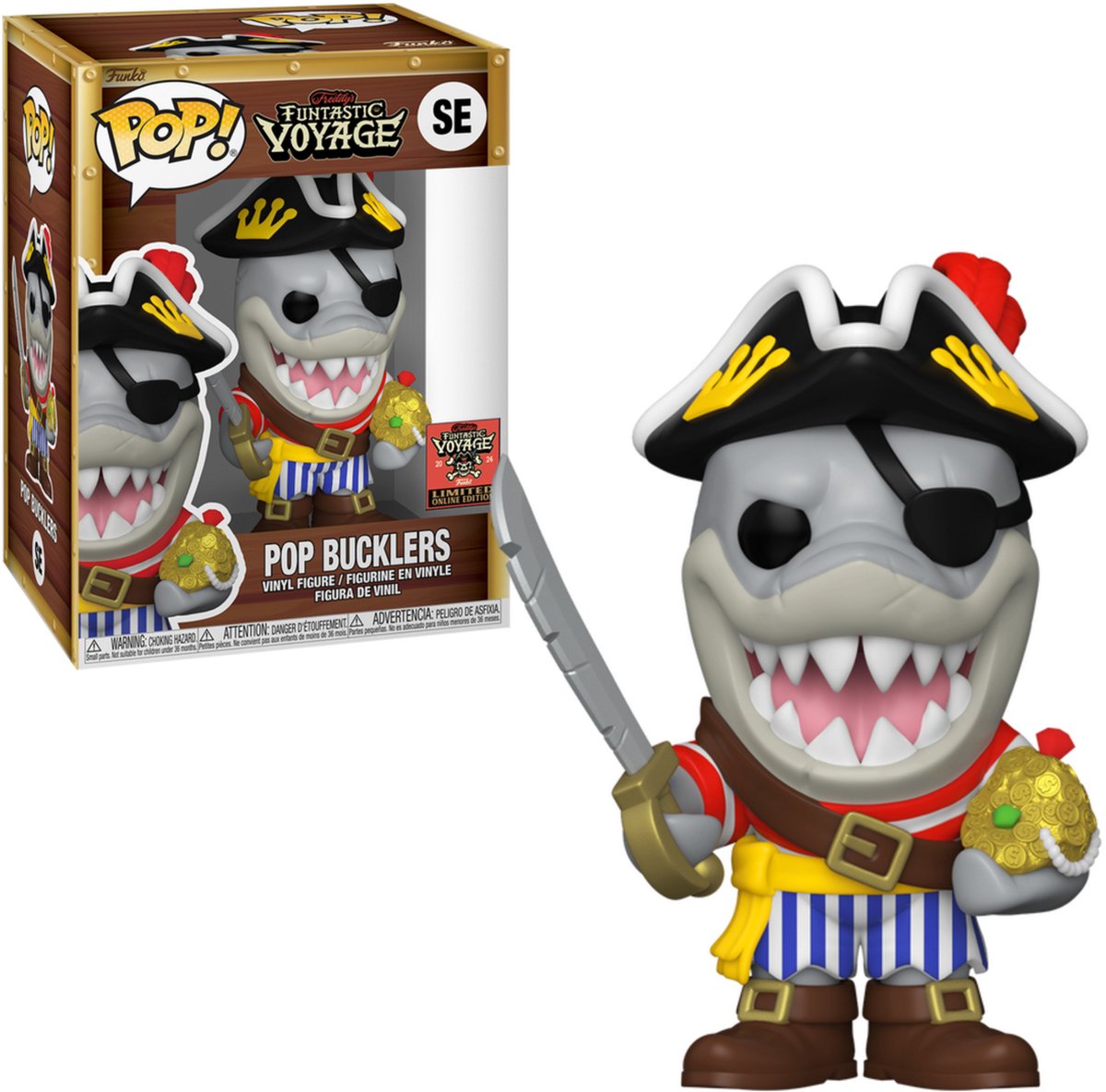   Pop! Funtastic Voyage - Pop Bucklers [Metallic] [900LE] *Show Edition*